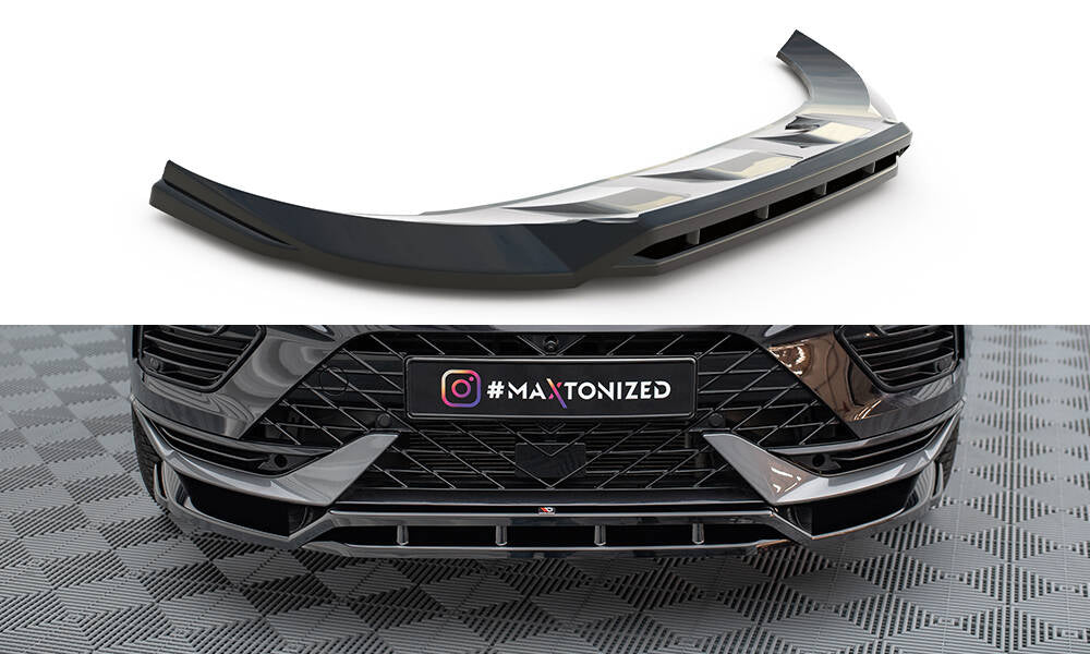 MAXTON DESIGN FRONT SPLITTER CUPRA ATECA MK1 FACELIFT