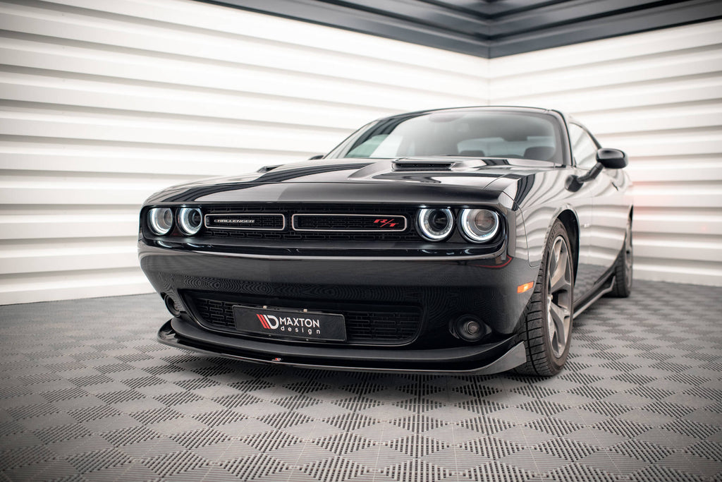 MAXTON DESIGN FRONT SPLITTER DODGE CHALLENGER RT MK3 FACELIFT