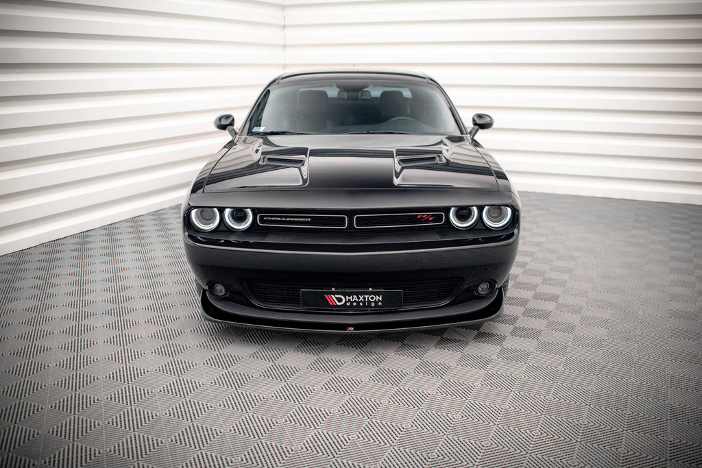 MAXTON DESIGN FRONT SPLITTER DODGE CHALLENGER RT MK3 FACELIFT