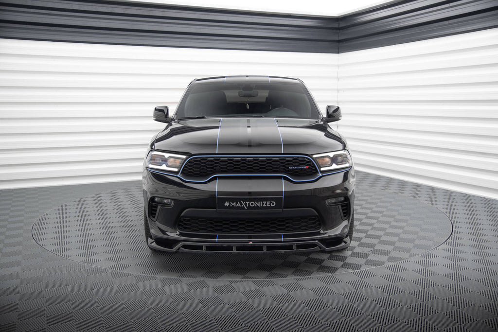 MAXTON DESIGN FRONT SPLITTER DODGE DURANGO MK3 FACELIFT 2021