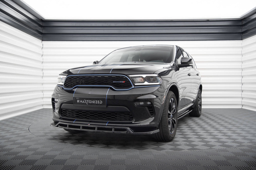 MAXTON DESIGN FRONT SPLITTER DODGE DURANGO MK3 FACELIFT 2021