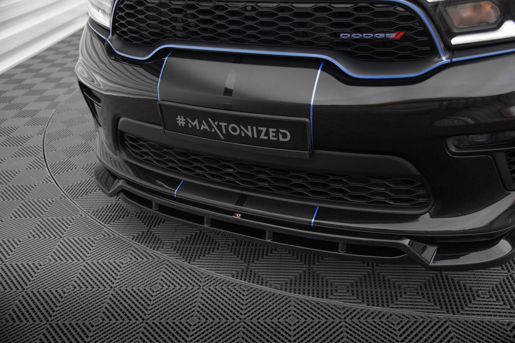 MAXTON DESIGN FRONT SPLITTER DODGE DURANGO MK3 FACELIFT 2021