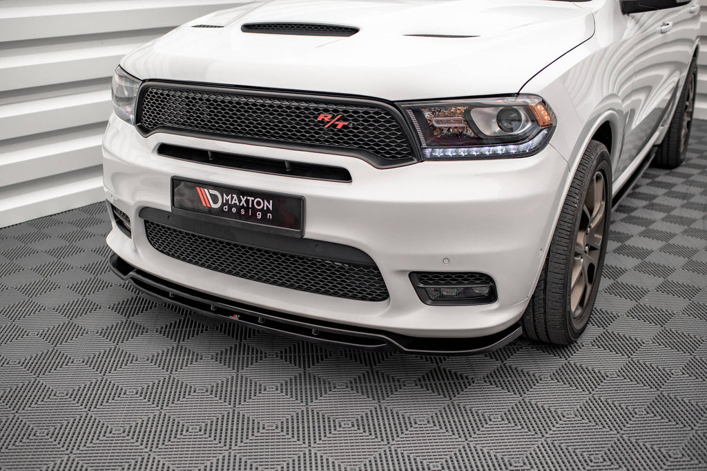 MAXTON DESIGN FRONT SPLITTER DODGE DURANGO RT MK3 FACELIFT