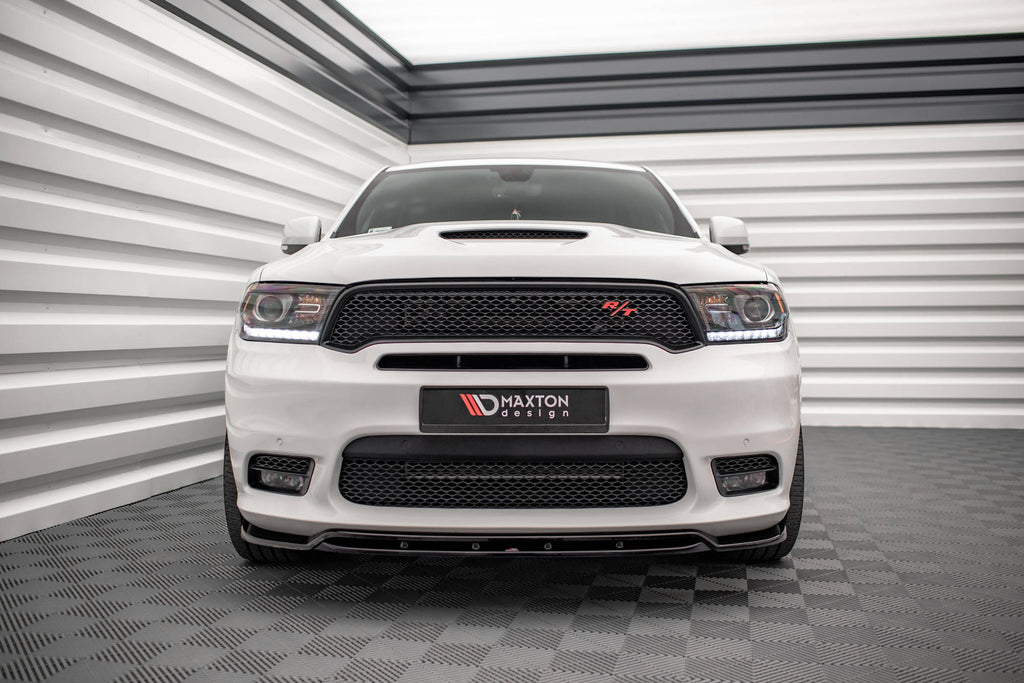 MAXTON DESIGN FRONT SPLITTER DODGE DURANGO RT MK3 FACELIFT