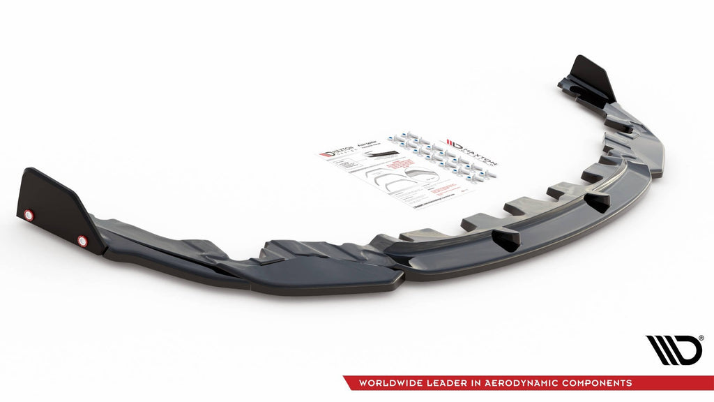 MAXTON DESIGN FRONT SPLITTER + FLAPS V.1 BMW M8 GRAN COUPE F93 / COUPE F92