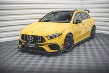 Load image into Gallery viewer, MAXTON DESIGN FRONT SPLITTER + FLAPS V.3 MERCEDES-AMG A45 S