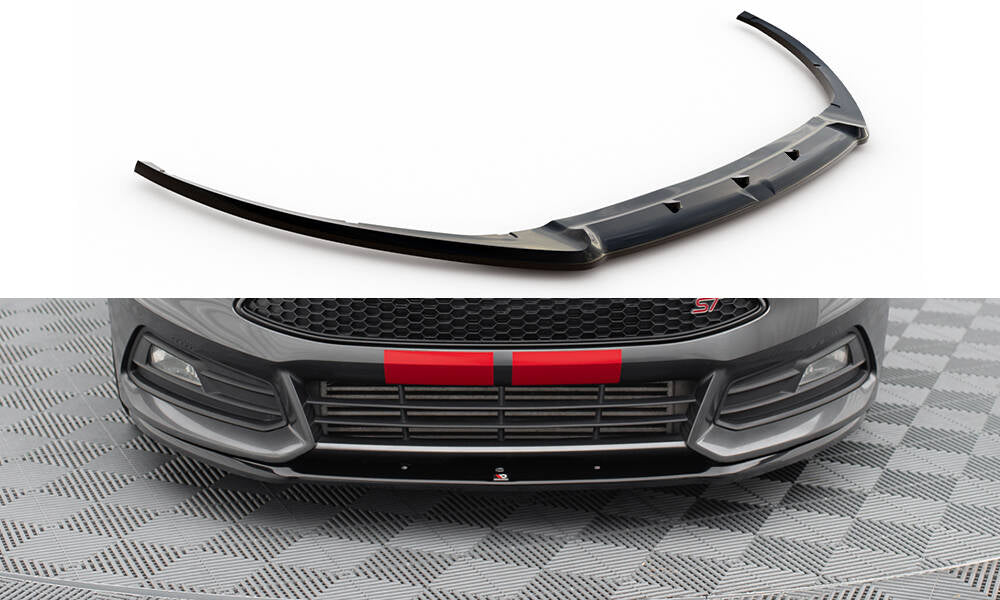 MAXTON DESIGN FRONT SPLITTER FORD FOCUS ST MK3 FL (CUPRA)