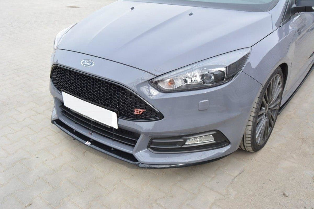 MAXTON DESIGN FRONT SPLITTER FORD FOCUS ST MK3 FL (CUPRA)