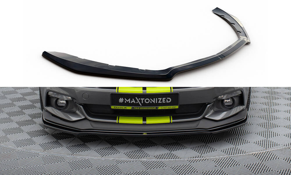 MAXTON DESIGN FRONT SPLITTER V.1 FORD MUSTANG MK6 GT
