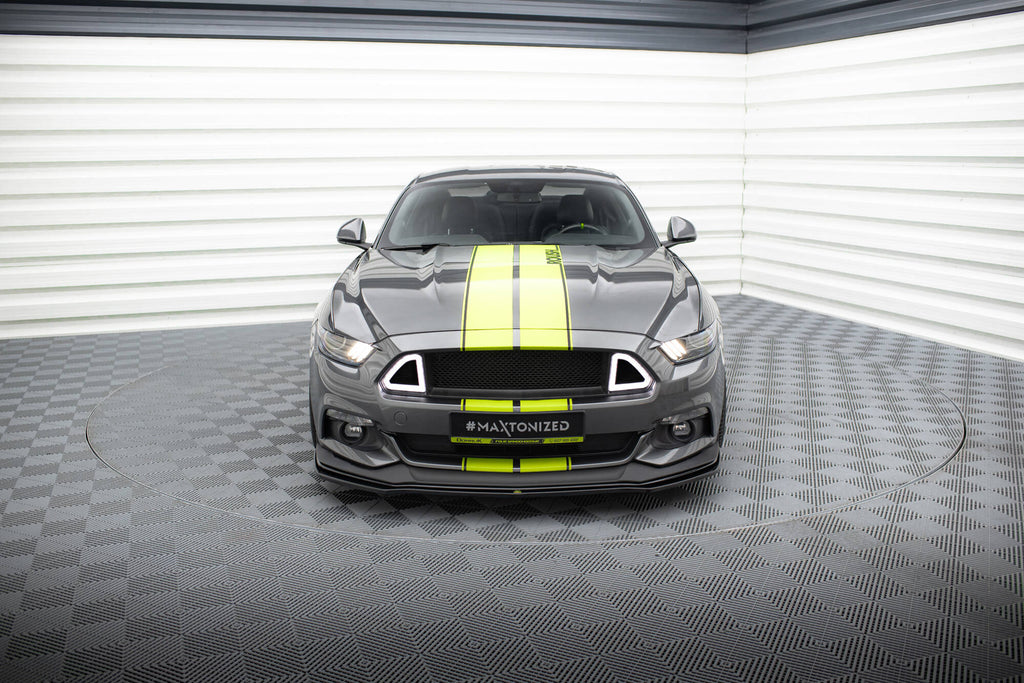 MAXTON DESIGN FRONT SPLITTER V.1 FORD MUSTANG MK6 GT