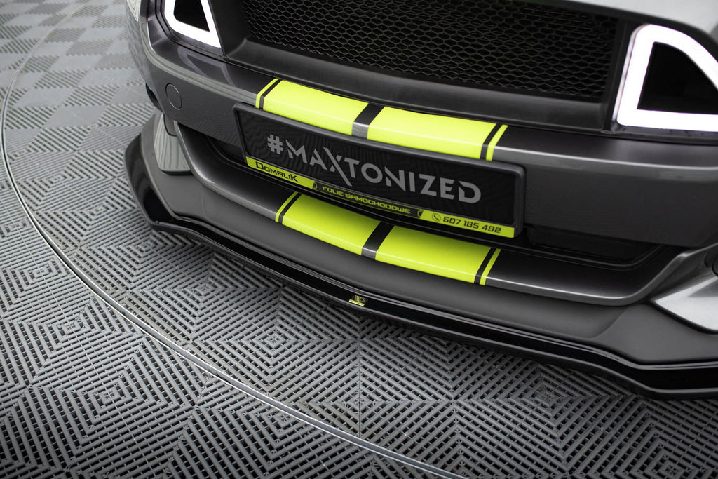 MAXTON DESIGN FRONT SPLITTER V.1 FORD MUSTANG MK6 GT