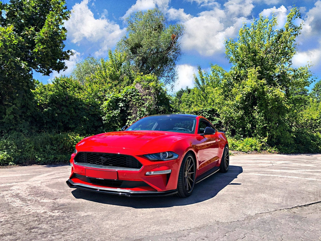 MAXTON DESIGN FRONT SPLITTER FORD MUSTANG MK. 6 FACELIFT