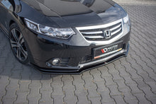 Load image into Gallery viewer, MAXTON DESIGN FRONT SPLITTER ACURA TSX CU2 FFACELIFT / HONDA ACCORD VIII (CU SERIES) FACELIFT