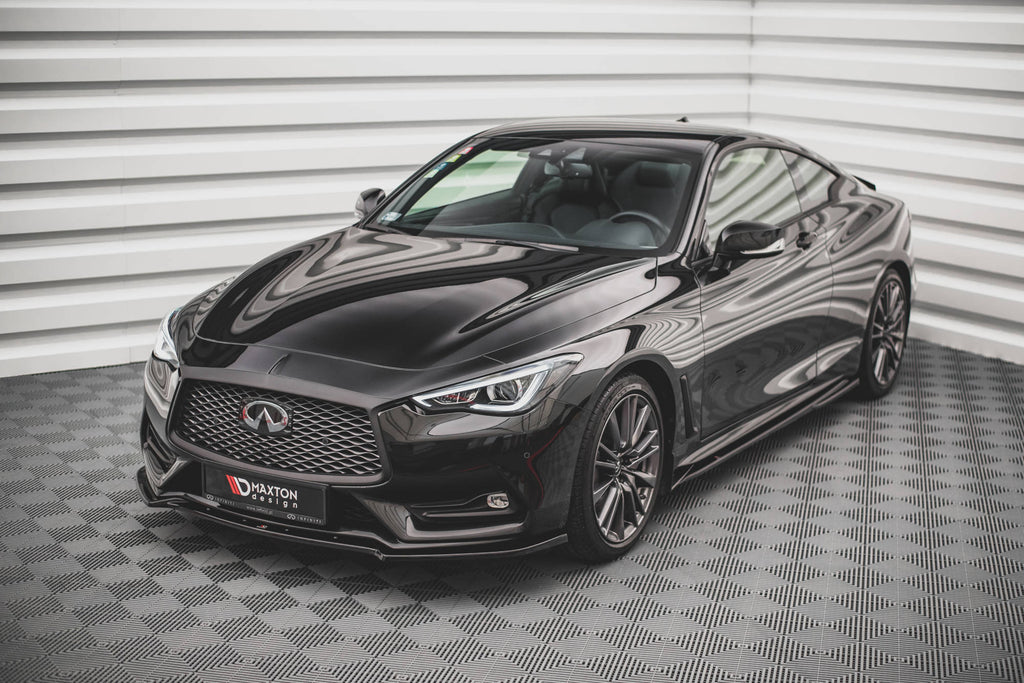 MAXTON DESIGN FRONT SPLITTER INFINITI Q60 S MK2