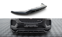 Load image into Gallery viewer, MAXTON DESIGN FRONT SPLITTER JAGUAR E-PACE R-DYNAMIC MK1