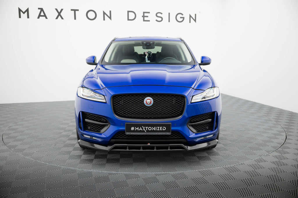 MAXTON DESIGN FRONT SPLITTER JAGUAR F-PACE R-SPORT MK1