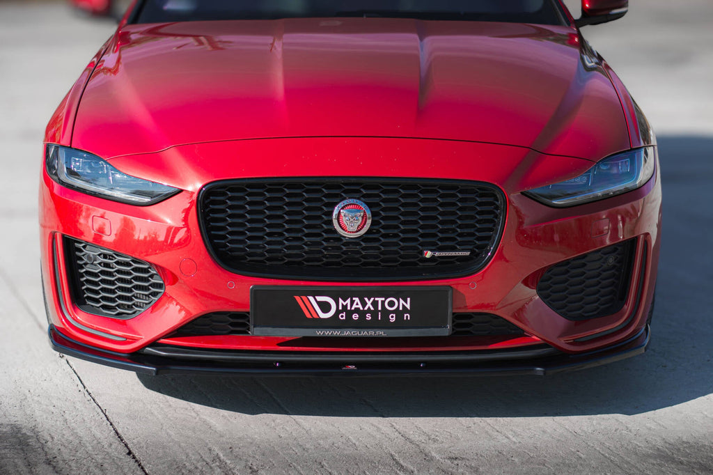 MAXTON DESIGN FRONT SPLITTER JAGUAR XE R-DYNAMIC X760 FACELIFT