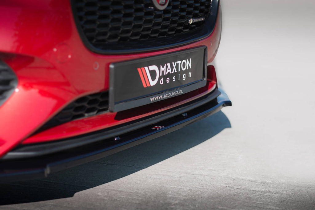 MAXTON DESIGN FRONT SPLITTER JAGUAR XE R-DYNAMIC X760 FACELIFT