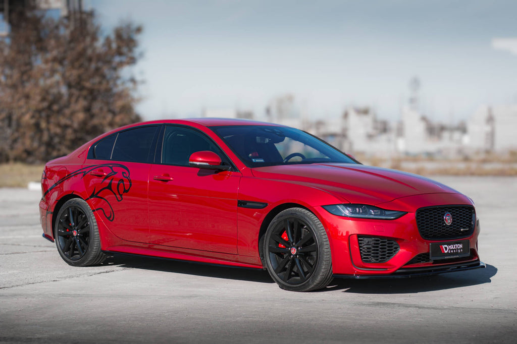 MAXTON DESIGN FRONT SPLITTER JAGUAR XE R-DYNAMIC X760 FACELIFT