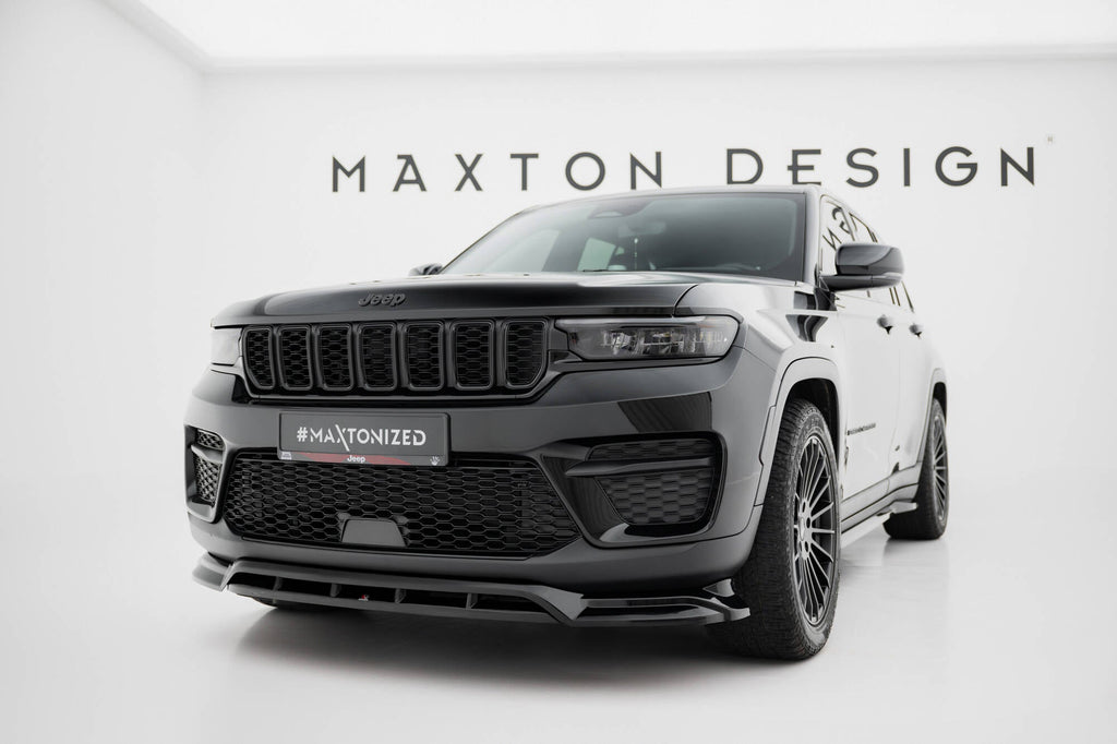 MAXTON DESIGN Front Splitter Jeep Grand Cherokee Trailhawk Mk5