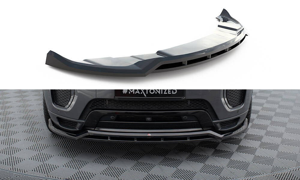 MAXTON DESIGN FRONT SPLITTER LAND ROVER RANGE ROVER EVOQUE MK1 FACELIFT