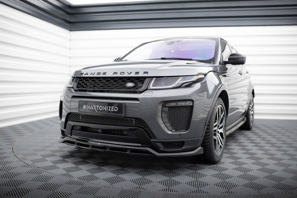 MAXTON DESIGN FRONT SPLITTER LAND ROVER RANGE ROVER EVOQUE MK1 FACELIFT