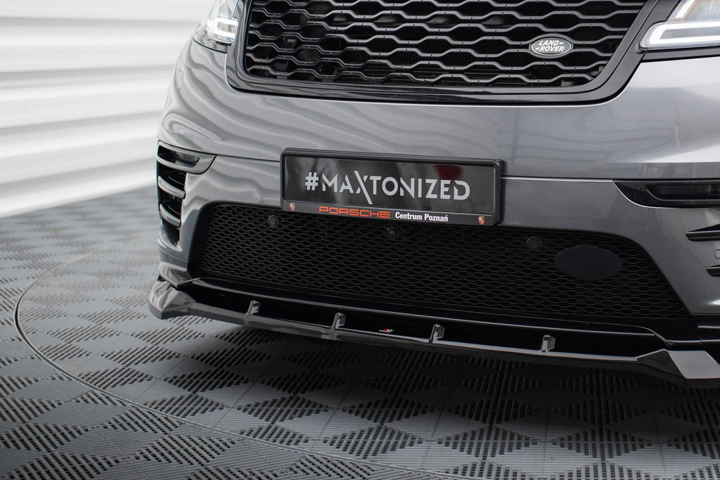 MAXTON DESIGN Front Splitter Land Rover Range Rover Velar R-Dynamic Mk1