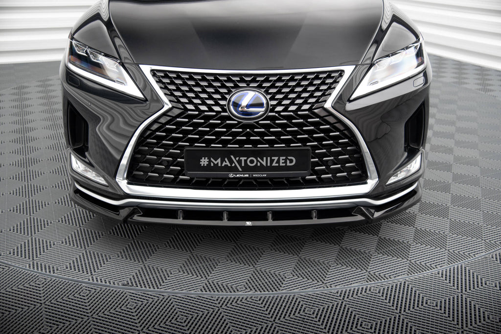 MAXTON DESIGN FRONT SPLITTER LEXUS RX MK4 FACELIFT