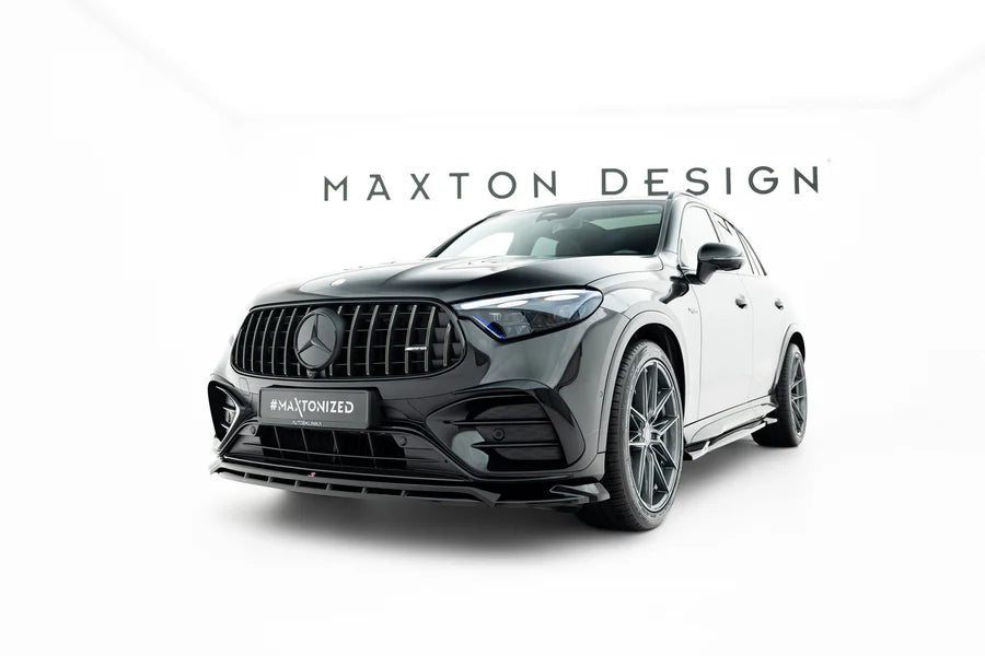 MAXTON DESIGN FRONT SPLITTER  MERCEDES - AMG GLC 43 X254