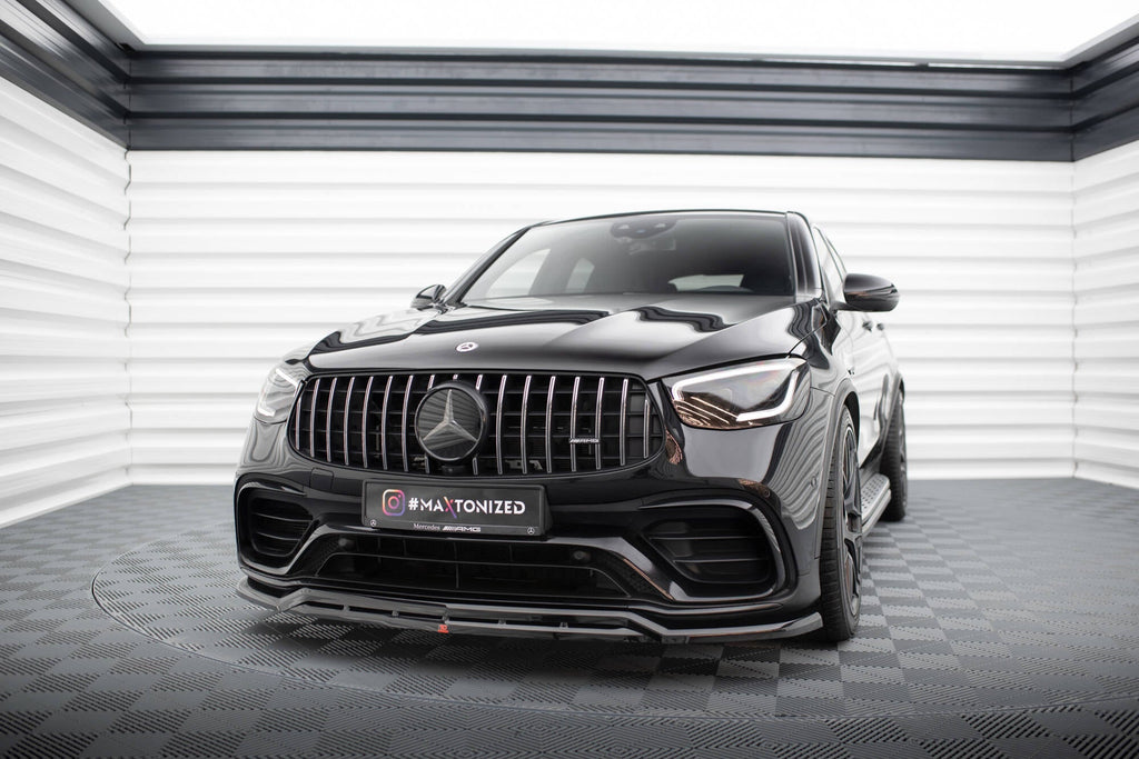 MAXTON DESIGN FRONT SPLITTER MERCEDES-AMG GLC 63 SUV / COUPE X253 / C253