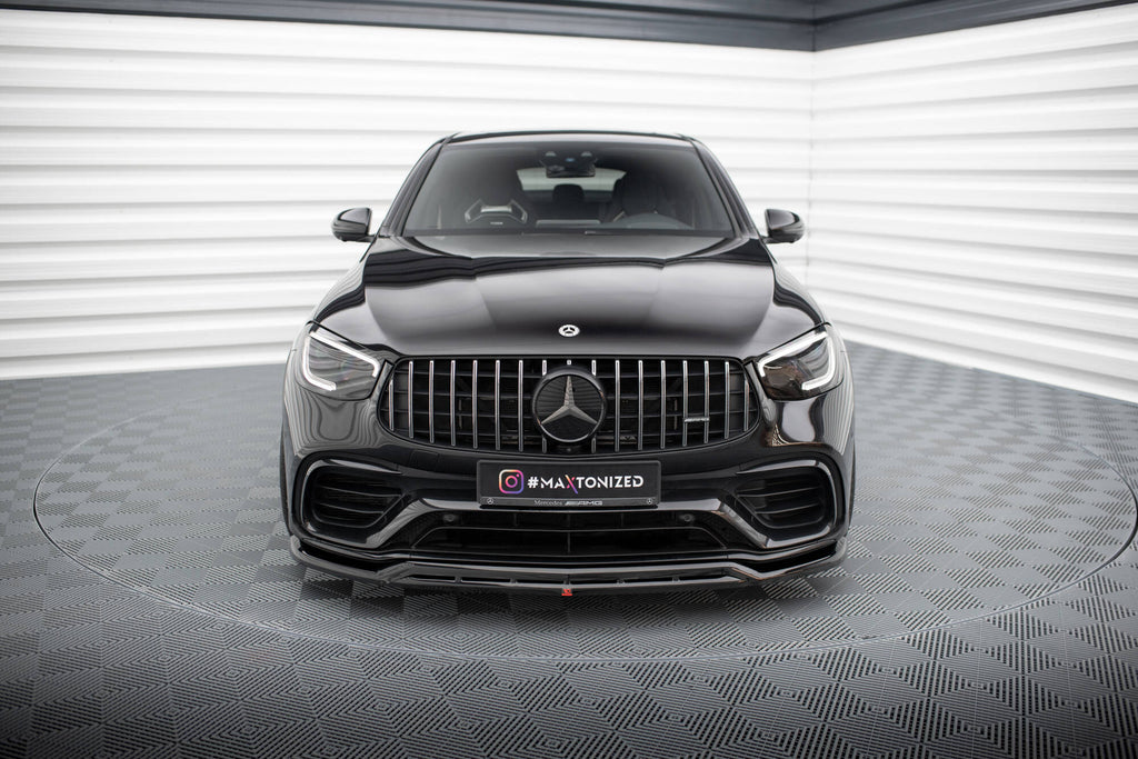 MAXTON DESIGN FRONT SPLITTER MERCEDES-AMG GLC 63 SUV / COUPE X253 / C253