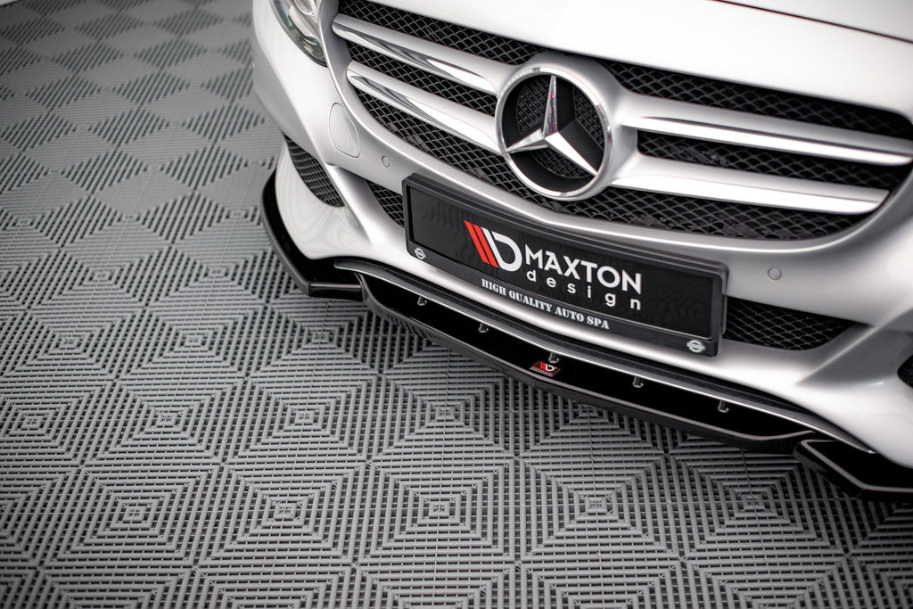 MAXTON DESIGN FRONT SPLITTER MERCEDES-BENZ C W205