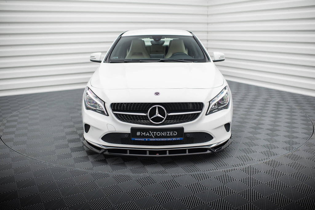 MAXTON DESIGN FRONT SPLITTER MERCEDES-BENZ CLA C117 FACELIFT