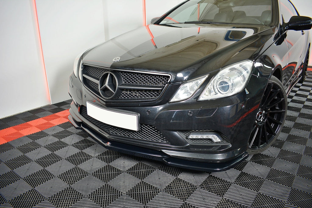 MAXTON DESIGN FRONT SPLITTER MERCEDES-BENZ E-CLASS W207 COUPE AMG-LINE