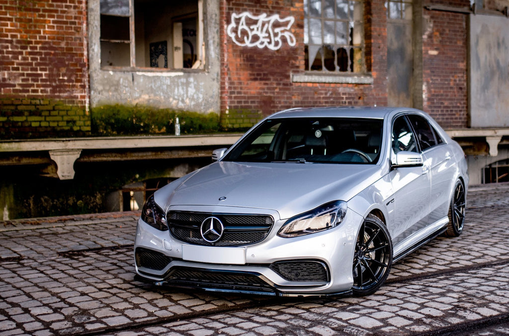 MAXTON DESIGN FRONT SPLITTER MERCEDES-BENZ E63 AMG SEDAN W212 FACELIFT