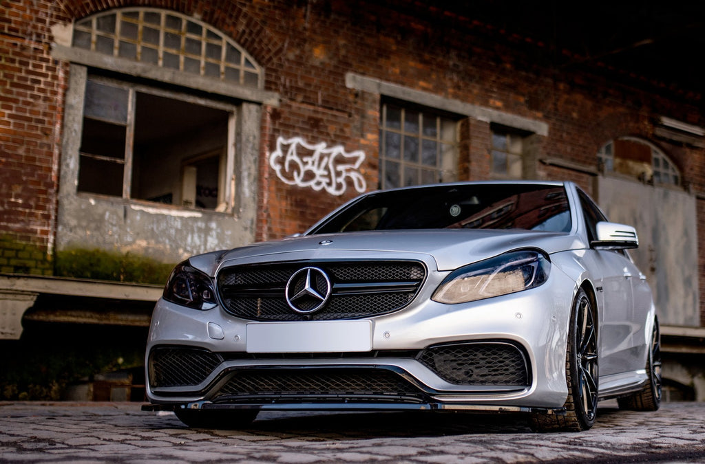 MAXTON DESIGN FRONT SPLITTER MERCEDES-BENZ E63 AMG SEDAN W212 FACELIFT