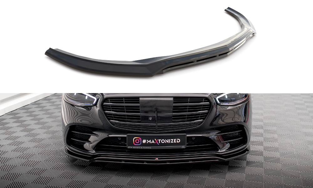 MAXTON DESIGN FRONT SPLITTER MERCEDES-BENZ S AMG-LINE W223