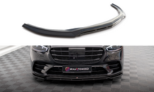 Load image into Gallery viewer, MAXTON DESIGN FRONT SPLITTER MERCEDES-BENZ S AMG-LINE W223