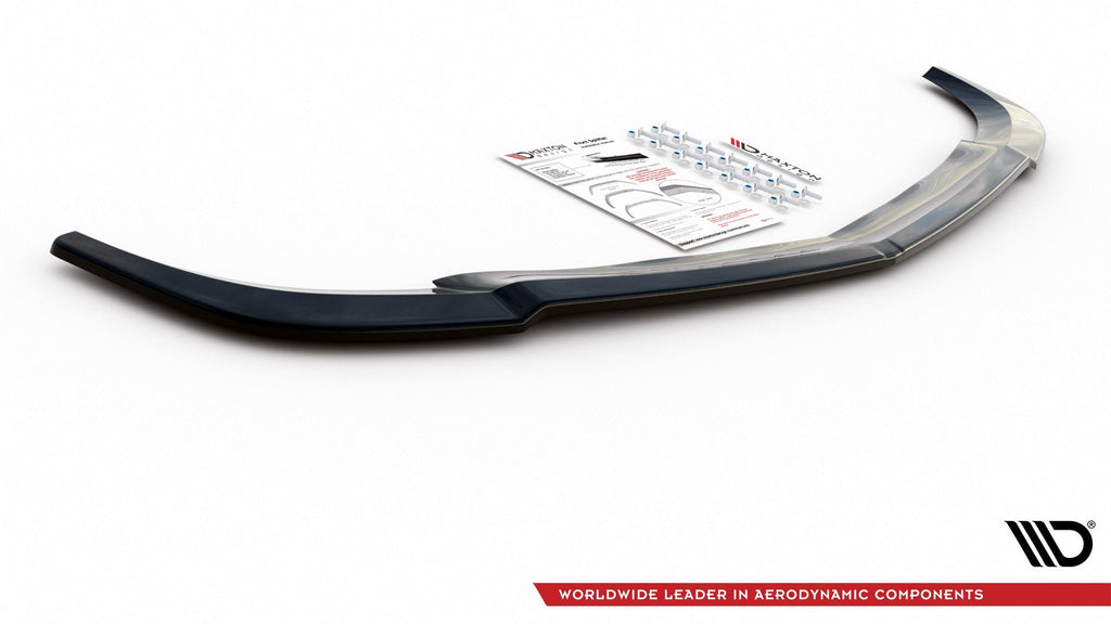 MAXTON DESIGN FRONT SPLITTER MERCEDES C-CLASS W204 AMG-LINE FACELIFT