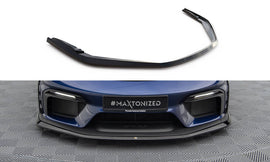 MAXTON DESIGN Front Splitter Porsche 718 Cayman GT4 RS 982c