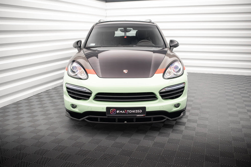 MAXTON DESIGN FRONT SPLITTER PORSCHE CAYENNE MK2