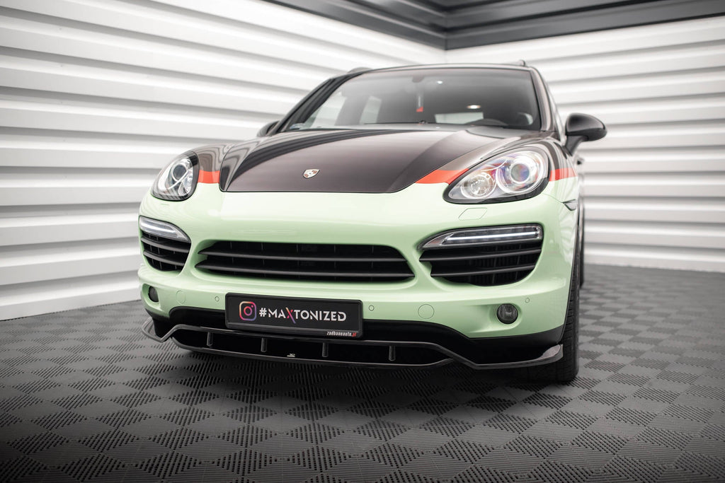 MAXTON DESIGN FRONT SPLITTER PORSCHE CAYENNE MK2