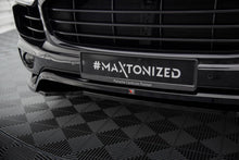 Load image into Gallery viewer, MAXTON DESIGN FRONT SPLITTER PORSCHE CAYENNE MK2 FACELIFT