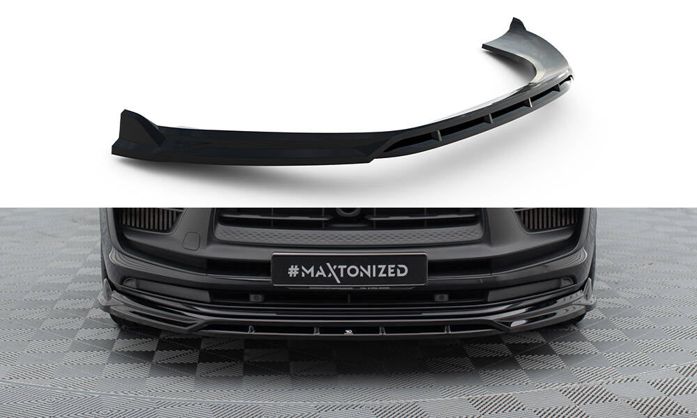 MAXTON DESIGN FRONT SPLITTER PORSCHE MACAN GTS MK1 FACELIFT 2