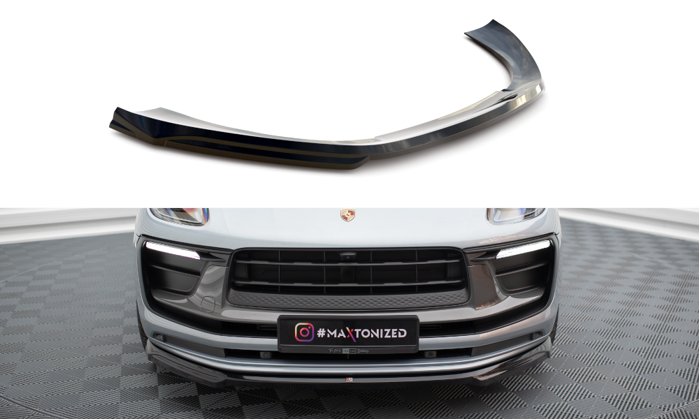 MAXTON DESIGN FRONT SPLITTER PORSCHE MACAN MK1 FACELIFT 2