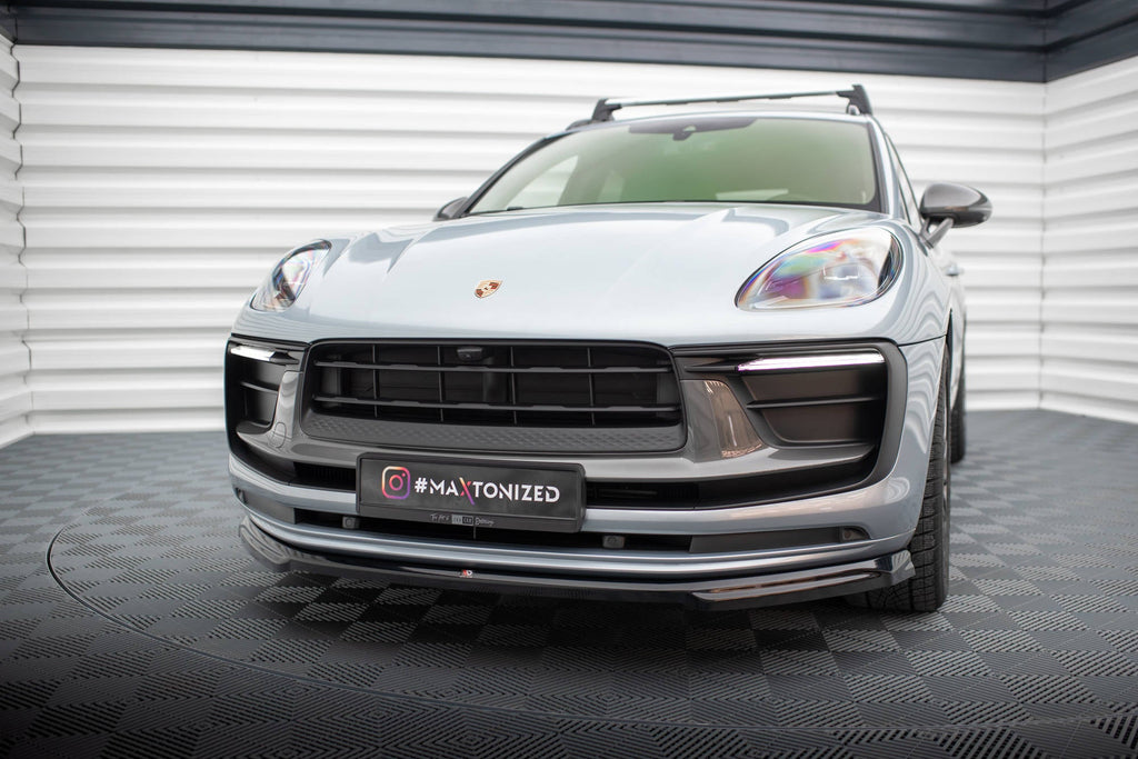 MAXTON DESIGN FRONT SPLITTER PORSCHE MACAN MK1 FACELIFT 2