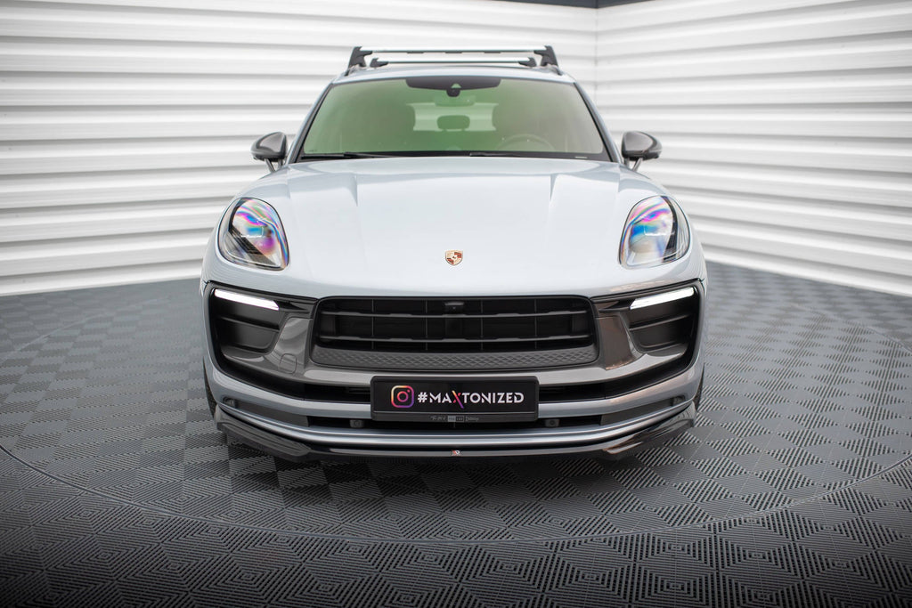 MAXTON DESIGN FRONT SPLITTER PORSCHE MACAN MK1 FACELIFT 2