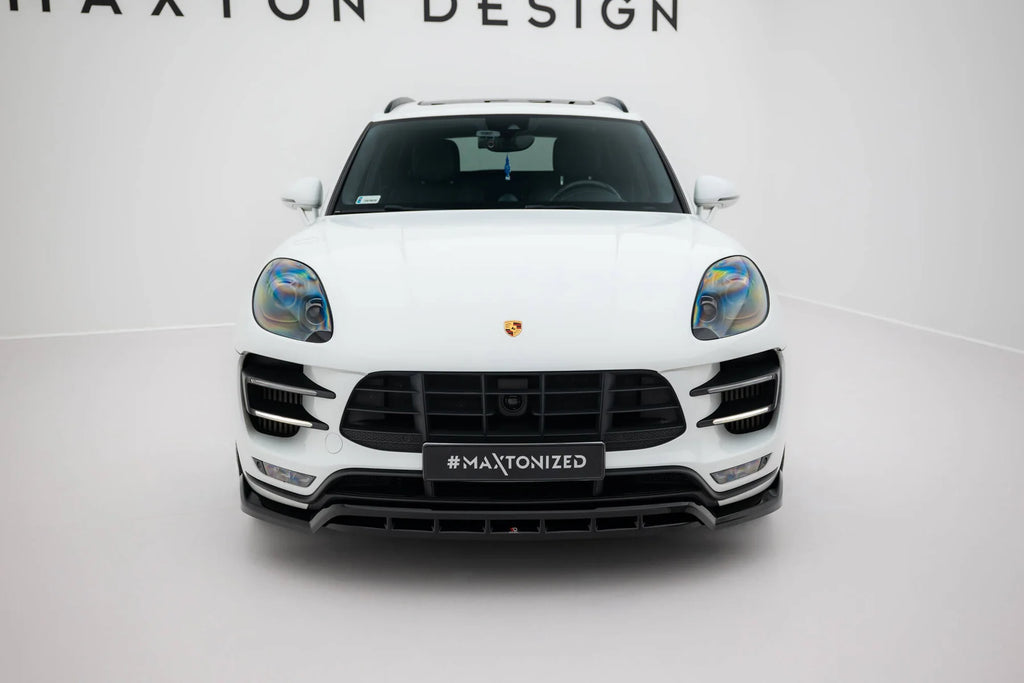 Maxton Design Front Splitter Porsche Macan Turbo Mk1