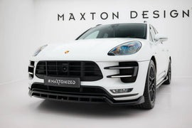 Maxton Design Front Splitter Porsche Macan Turbo Mk1