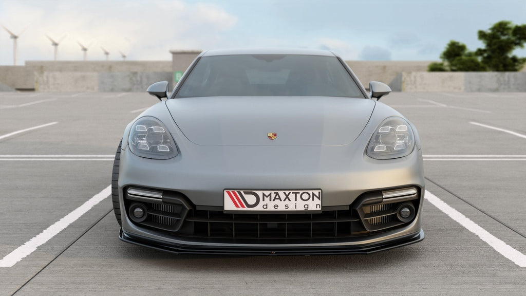 MAXTON DESIGN FRONT SPLITTER PORSCHE PANAMERA TURBO / GTS 971